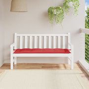 Tuinbankkussen 150x50x7 cm rood oxford stof