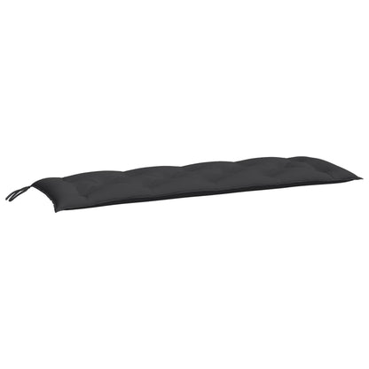 Tuinbankkussen 150X50X7 Cm Oxford Stof Zwart Groen