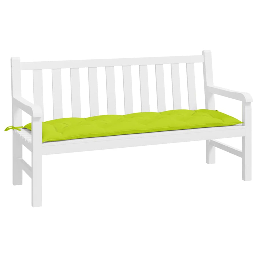 Tuinbankkussen 150x50x7 cm oxford stof heldergroen