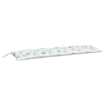 Tuinbankkussen Oxford Stof Bladpatroon 150 x 50 x 7 cm