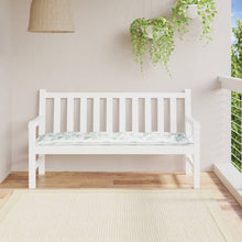 Tuinbankkussen Oxford Stof Bladpatroon 150 x 50 x 7 cm