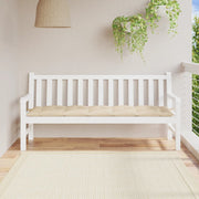 Tuinbankkussen 180x50x7 cm beige oxford stof