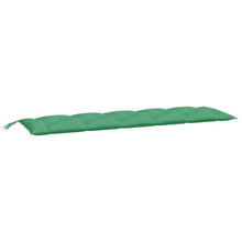 Tuinbankkussen 180x50x7 cm oxford stof groen