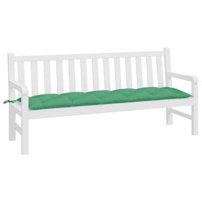 Tuinbankkussen 180x50x7 cm oxford stof groen