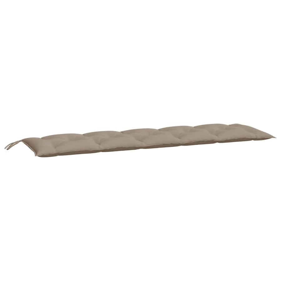 Tuinbankkussen 180x50x7 cm oxford stof taupe