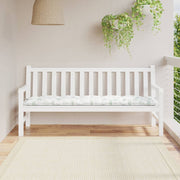 Tuinbankkussen 180x50x7 cm bladpatroon