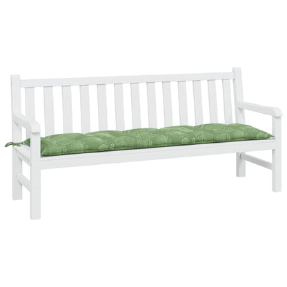 Tuinbankkussen Oxford Stof 180 x 50 x 7 cm Bladpatroon