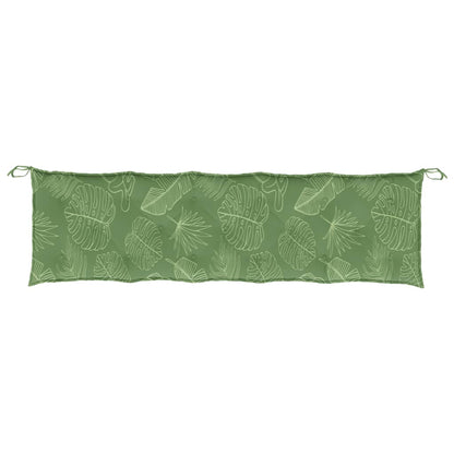Tuinbankkussen Oxford Stof 180 x 50 x 7 cm Bladpatroon