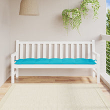 Tuinbankkussen Oxford Stof 180 x 50 x 7 cm Turquoise