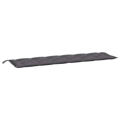 Tuinbankkussen 200X50X7 Cm Oxford Stof Antracietkleurig