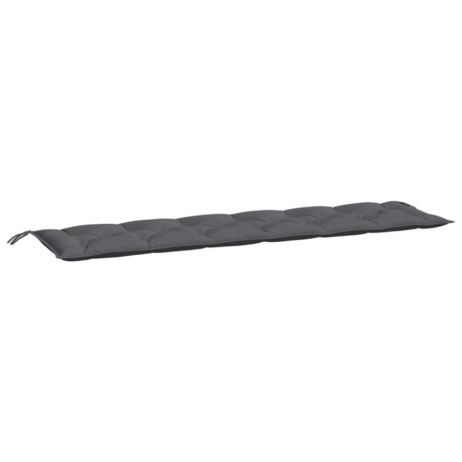 Tuinbankkussen 200X50X7 Cm Oxford Stof Antracietkleurig
