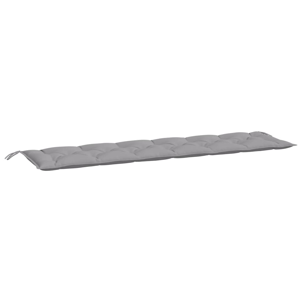 Tuinbankkussen 200X50X7 Cm Oxford Stof Grijs