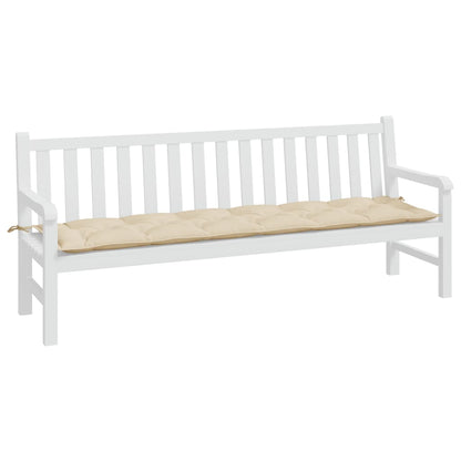 Tuinbankkussen 200X50X7 Cm Oxford Stof Beige