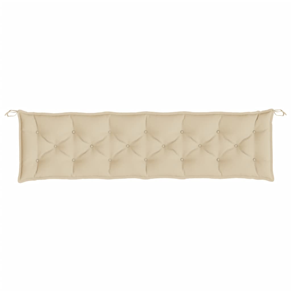 Tuinbankkussen 200X50X7 Cm Oxford Stof Beige