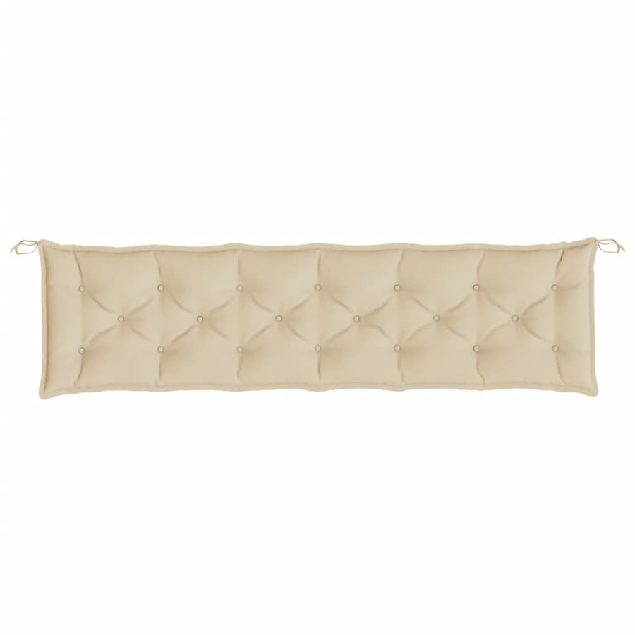 Tuinbankkussen 200X50X7 Cm Oxford Stof Beige