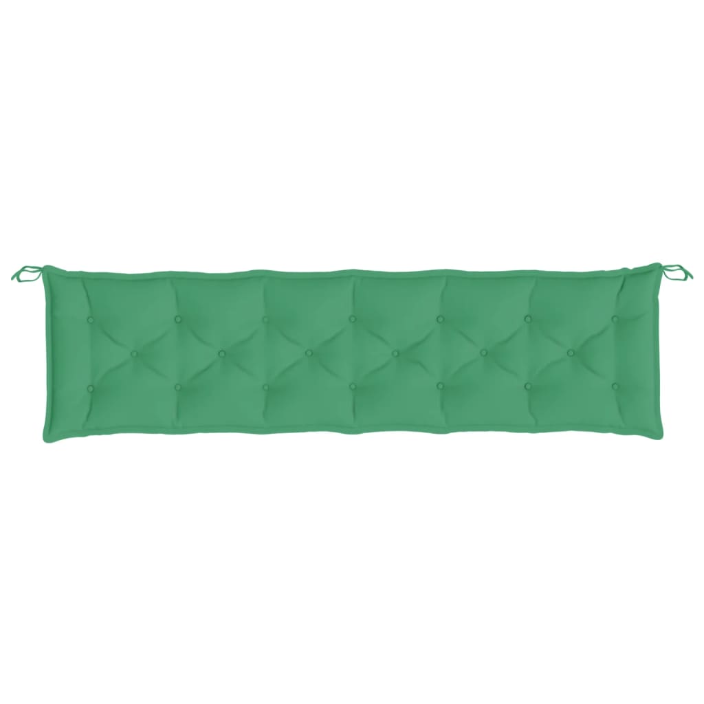 Tuinbankkussen 200X50X7 Cm Stof Groen