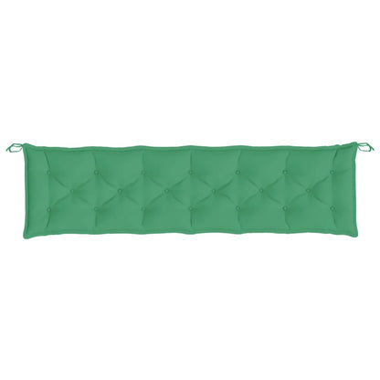 Tuinbankkussen 200X50X7 Cm Stof Groen