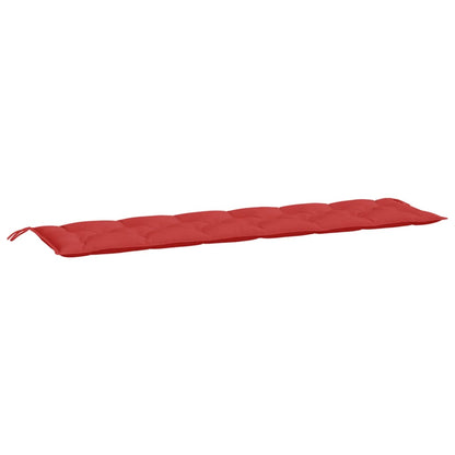 Tuinbankkussen 200X50X7 Cm Stof Rood