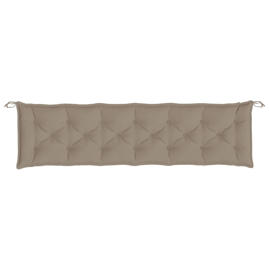 Tuinbankkussen 200X50X7 Cm Oxford Stof Taupe
