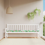 Tuinbankkussen 200x50x7 cm meerkleurig polyester