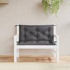 Tuinkussens 2 st 100x50x7 cm oxford stof antraciet