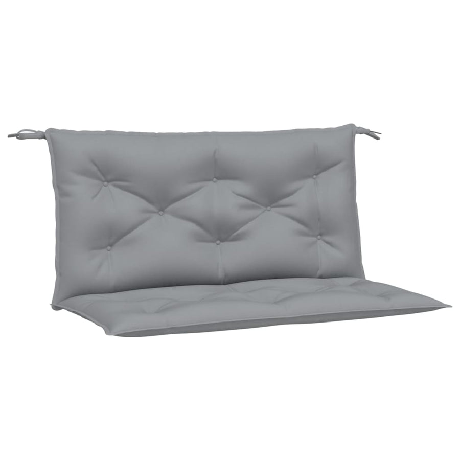 Tuinbankkussens 2 St 100X50X7 Cm Oxford Stof Grijs