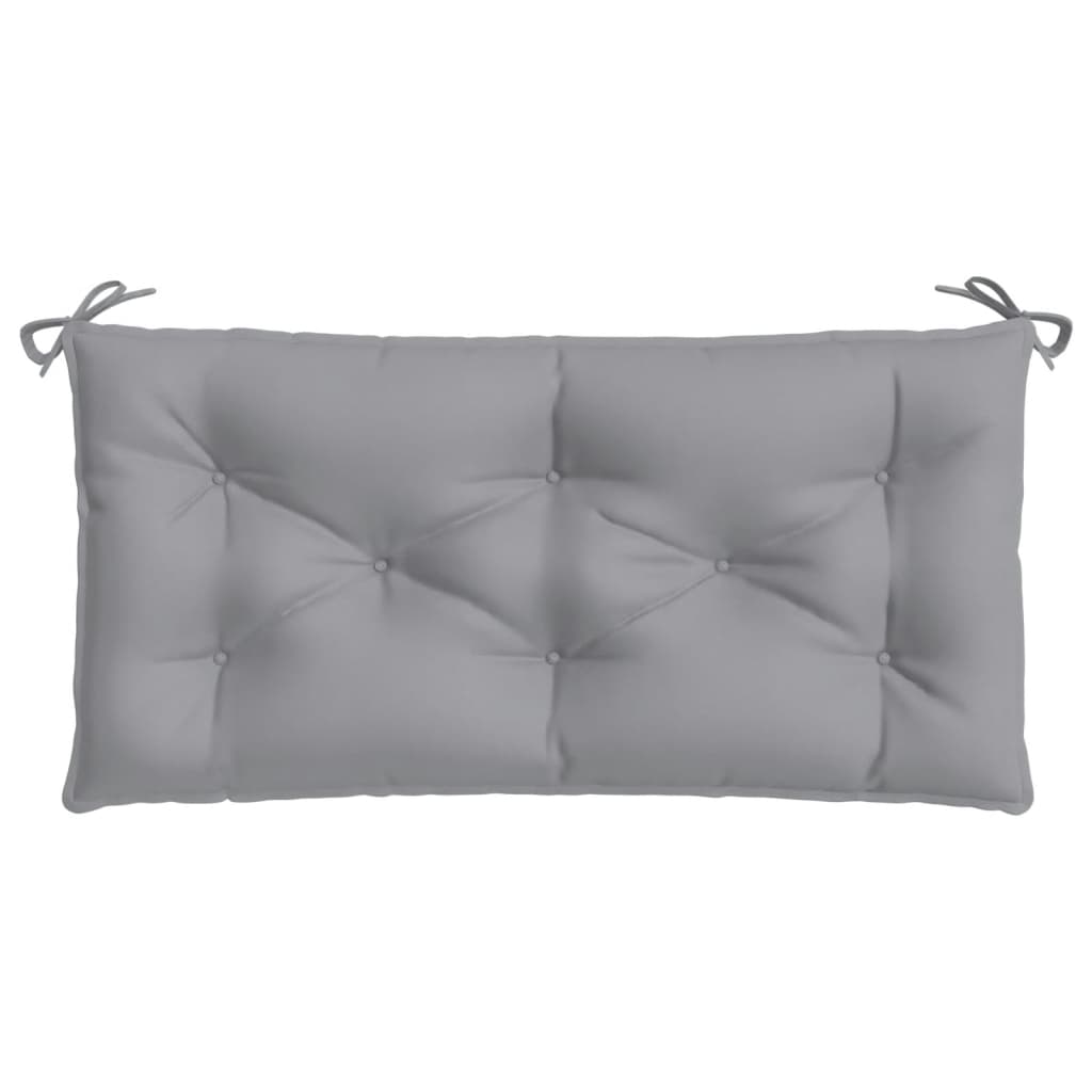 Tuinbankkussens 2 St 100X50X7 Cm Oxford Stof Grijs