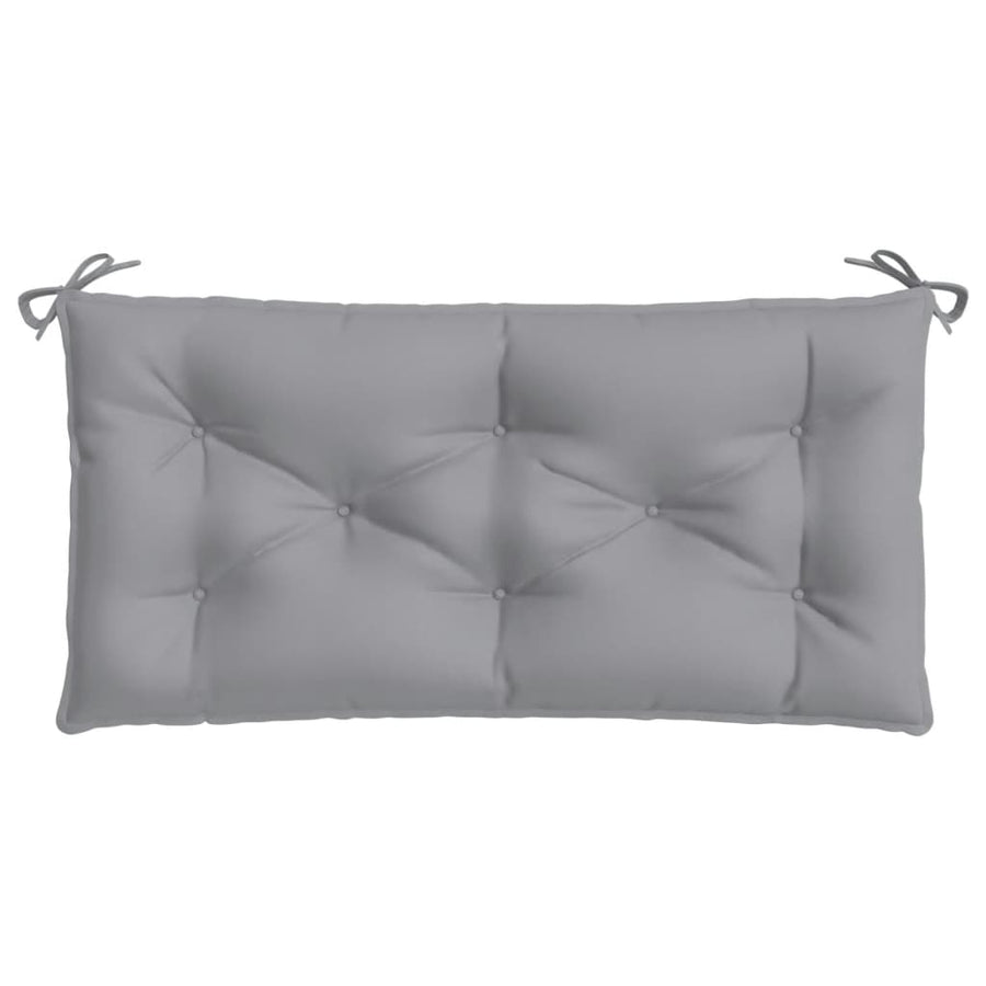 Tuinbankkussens 2 St 100X50X7 Cm Oxford Stof Grijs