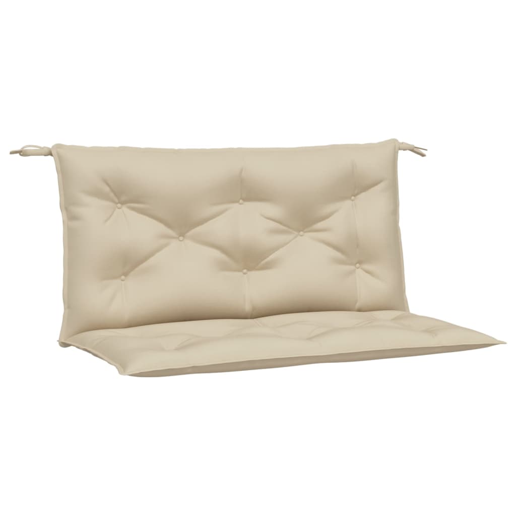 Tuinbankkussens 2 St 100X50X7 Cm Oxford Stof Beige