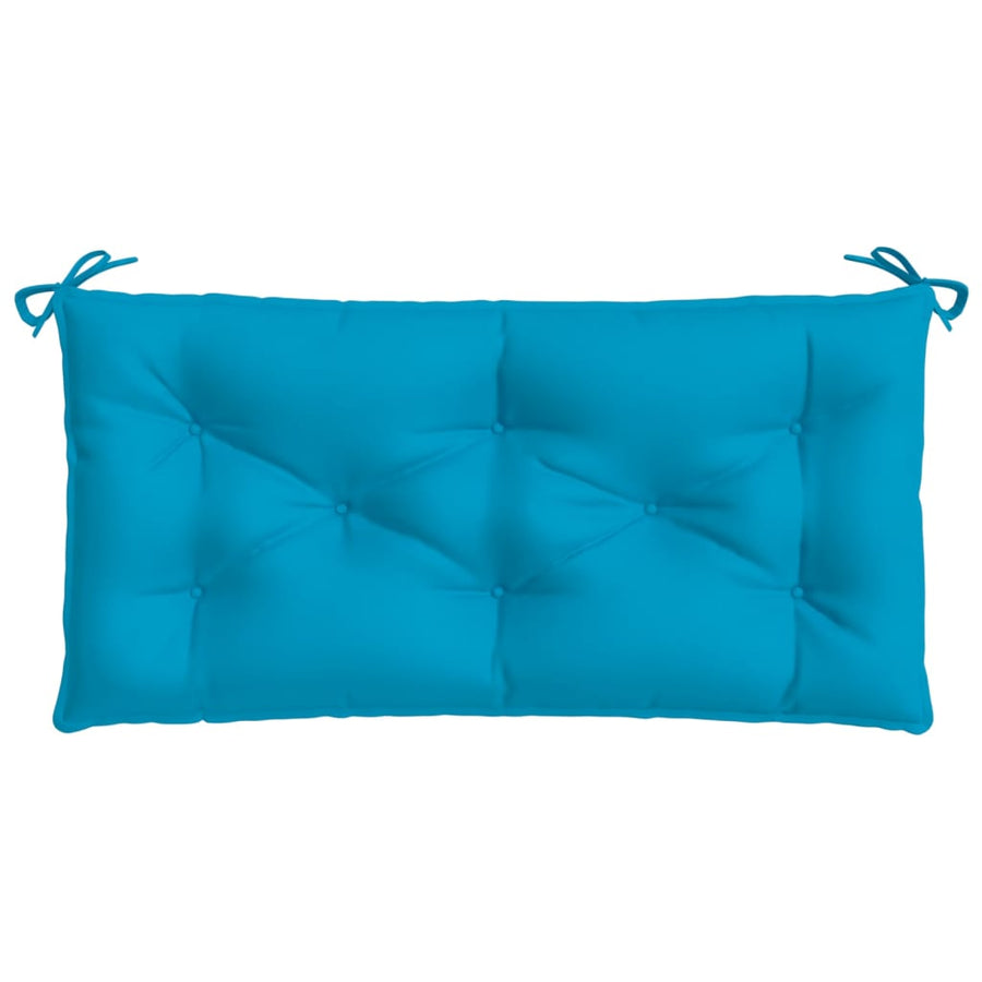 Tuinbankkussens 2 St 100X50X7 Cm Oxford Stof Lichtblauw