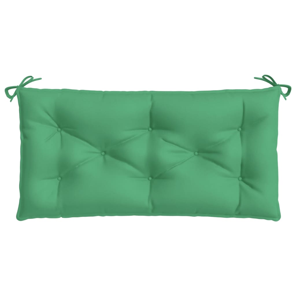 Tuinbankkussens 2 St 100X50X7 Cm Oxford Stof Groen Groen