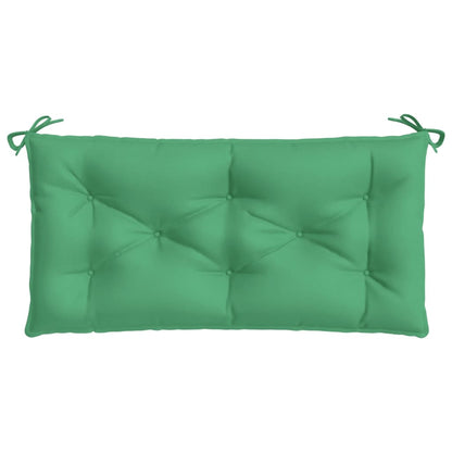 Tuinbankkussens 2 St 100X50X7 Cm Oxford Stof Groen Groen