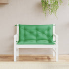 Tuinbankkussens 2 st 100x50x7 cm groen oxford stof