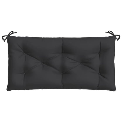 Tuinbankkussens 2 St 100X50X7 Cm Oxford Stof Zwart Groen