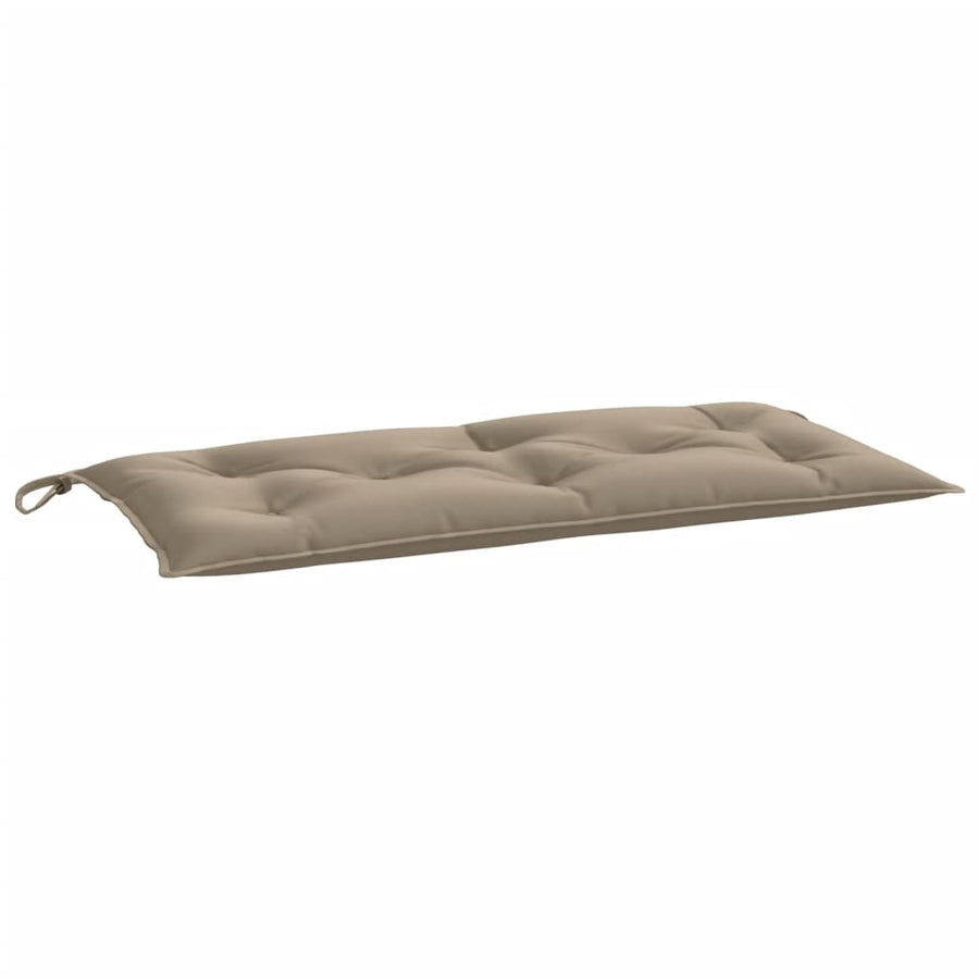 Tuinbankkussens 2 St 100X50X7 Cm Oxford Stof Taupe