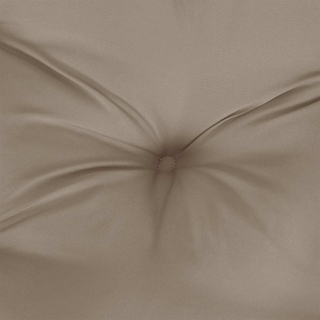 Tuinbankkussens 2 St 100X50X7 Cm Oxford Stof Taupe