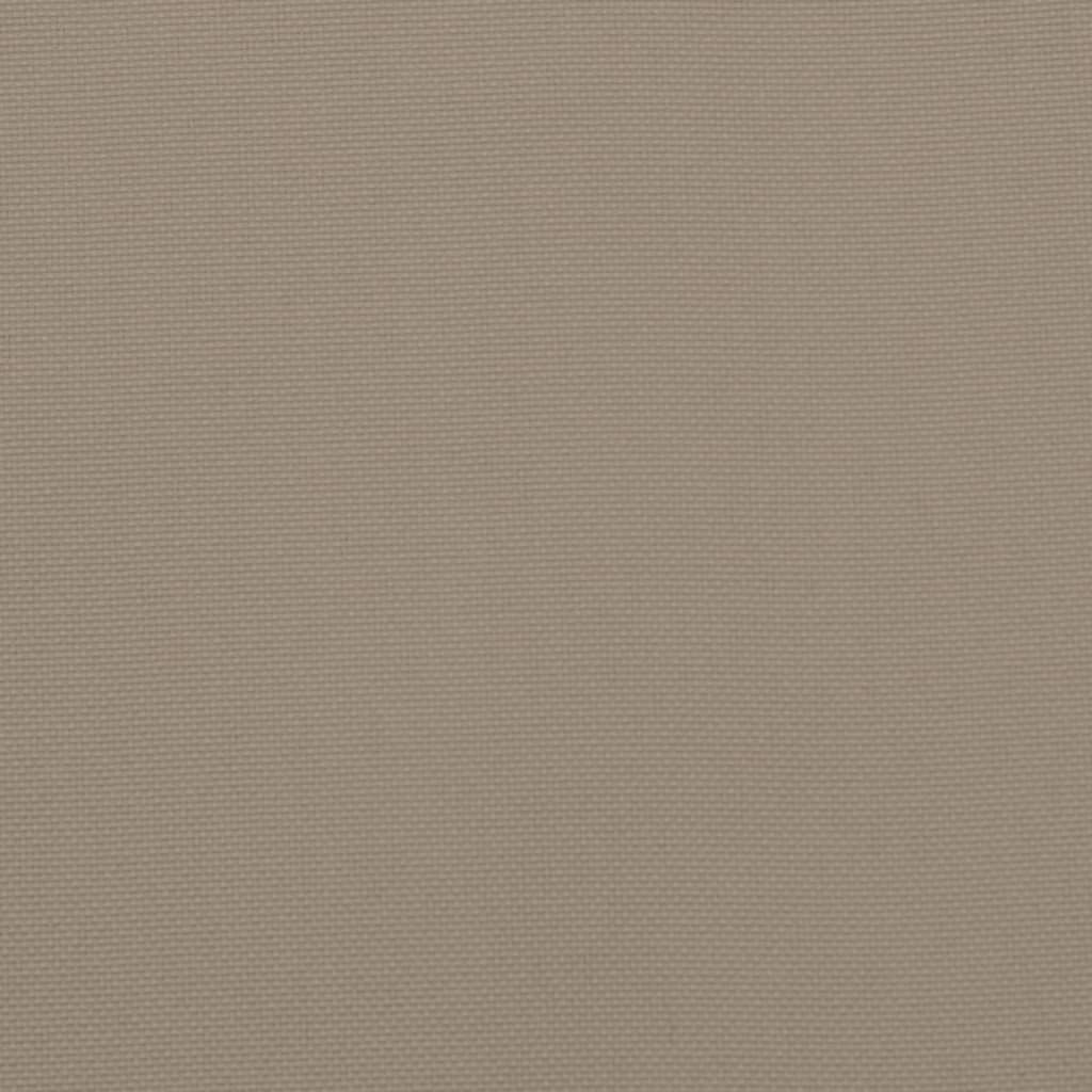 Tuinbankkussens 2 St 100X50X7 Cm Oxford Stof Taupe