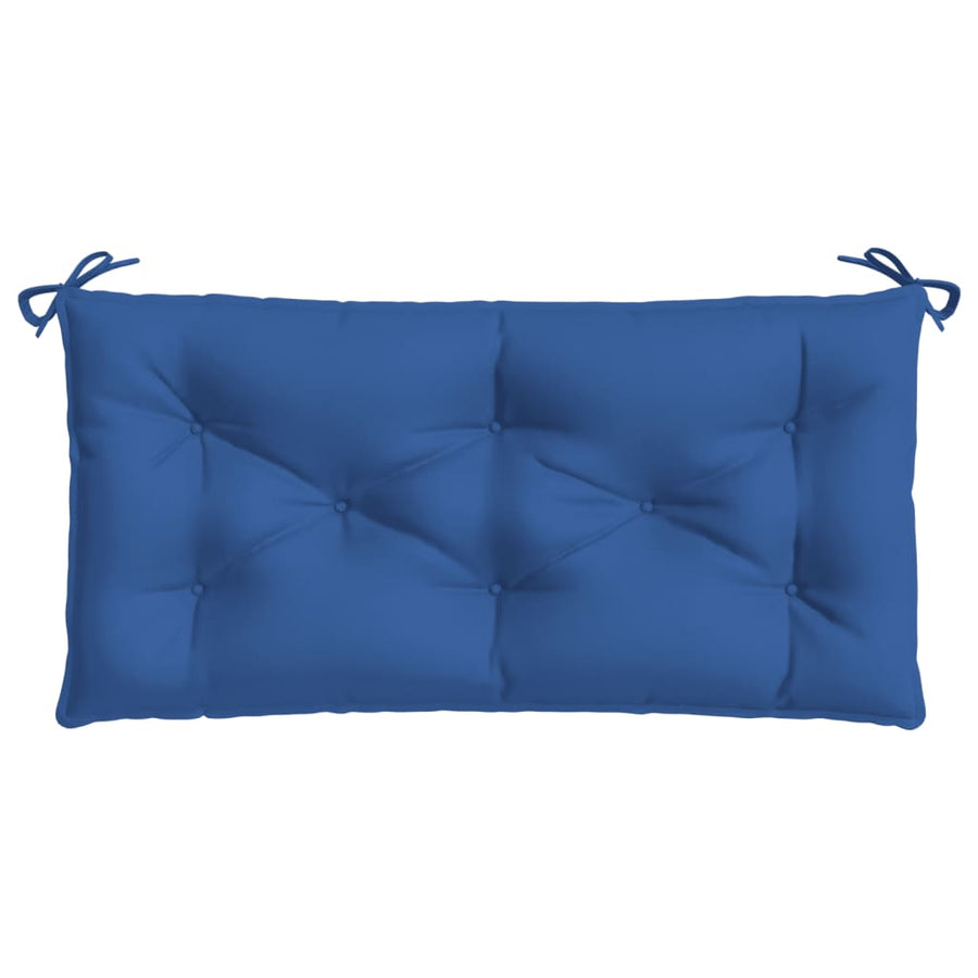 Tuinbankkussens 2 St 100X50X7 Cm Oxford Stof Koningsblauw