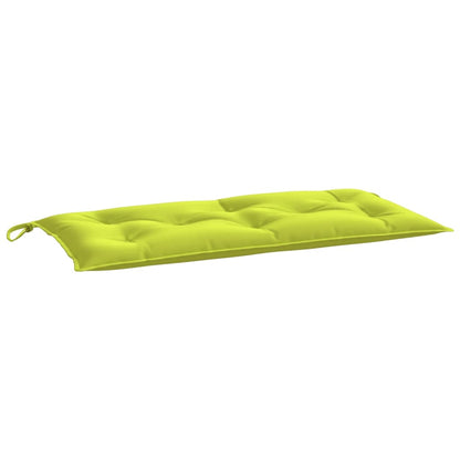 Tuinbankkussens 2 st 100x50x7 cm oxford stof heldergroen
