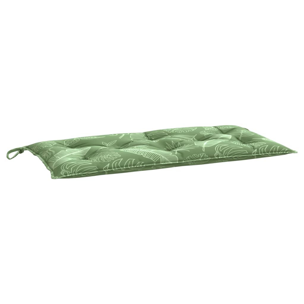Tuinbankkussens 100X50X7 Cm Stof 100 cm Bladpatroon