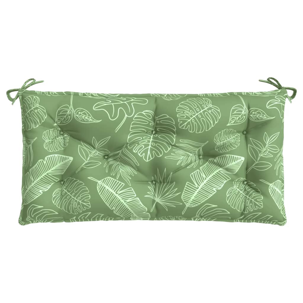 Tuinbankkussens 100X50X7 Cm Stof 100 cm Bladpatroon