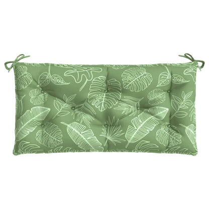 Tuinbankkussens 100X50X7 Cm Stof 100 cm Bladpatroon