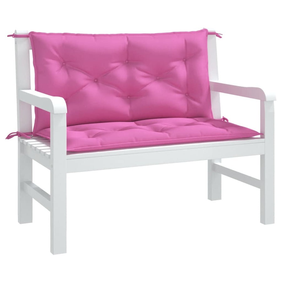 Tuinbankkussens 100X50X7 Cm Stof 100 cm Roze