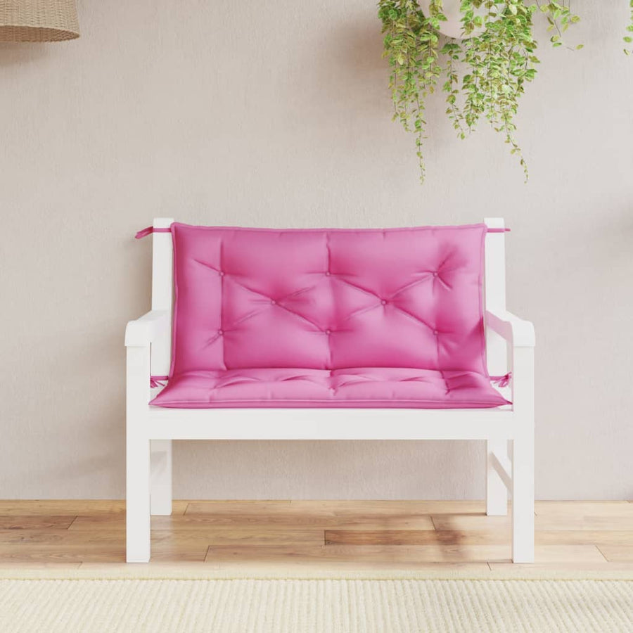 Tuinbankkussens 100X50X7 Cm Stof 100 cm Roze