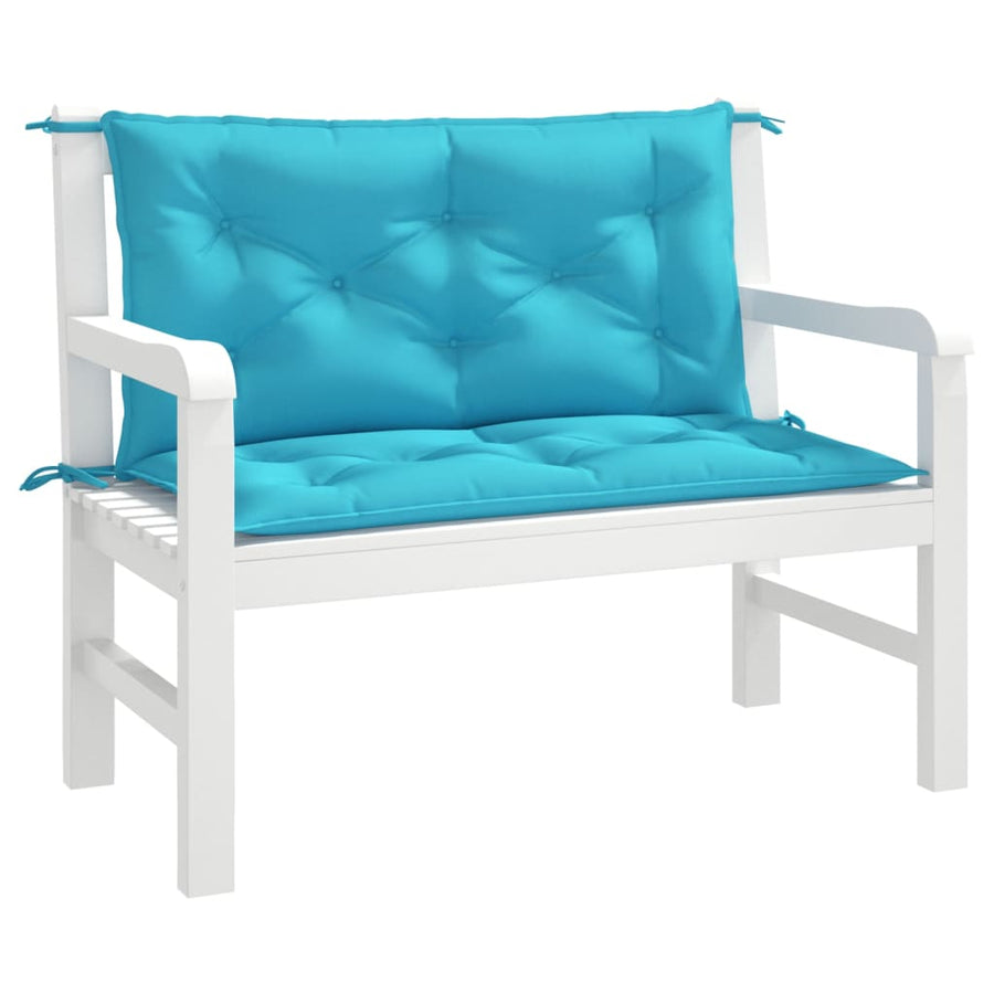 Tuinbankkussens 100X50X7 Cm Stof 100 cm Turquoise