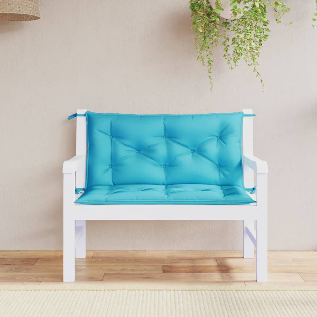 Tuinbankkussens 100X50X7 Cm Stof 100 cm Turquoise