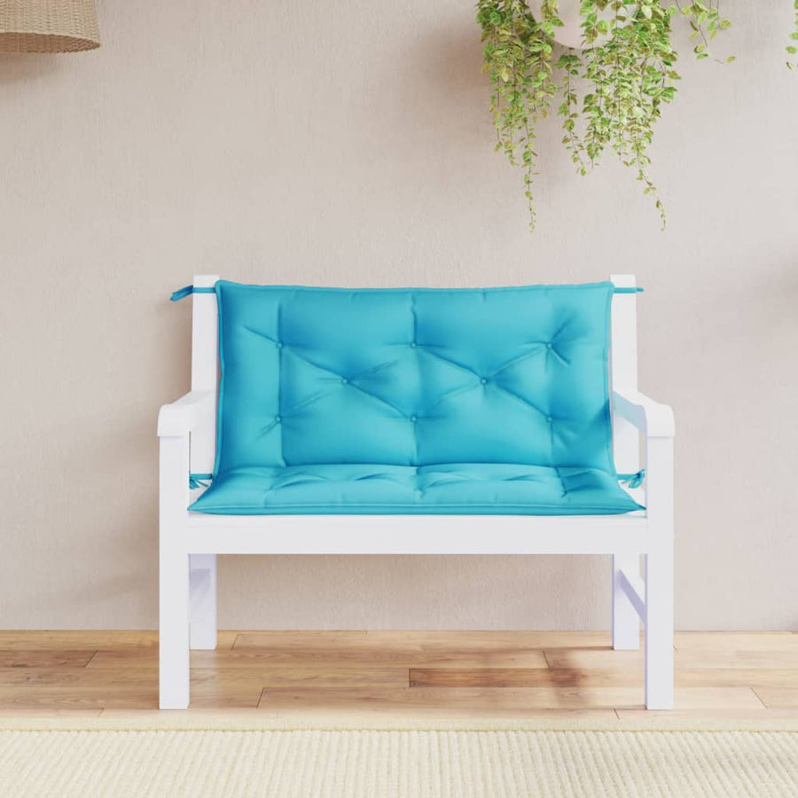Tuinbankkussens 100X50X7 Cm Stof 100 cm Turquoise