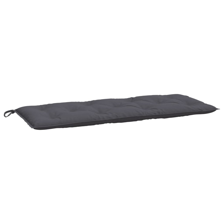 Tuinbankkussens 2 St 120X50X7 Cm Oxford Stof Antracietkleurig