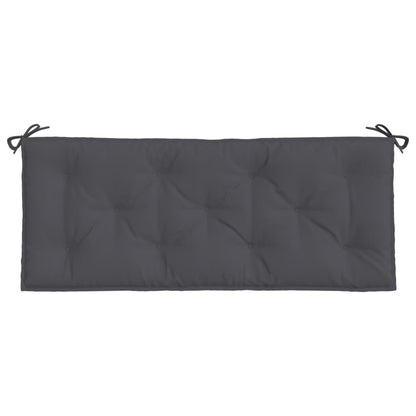 Tuinbankkussens 2 St 120X50X7 Cm Oxford Stof Antracietkleurig