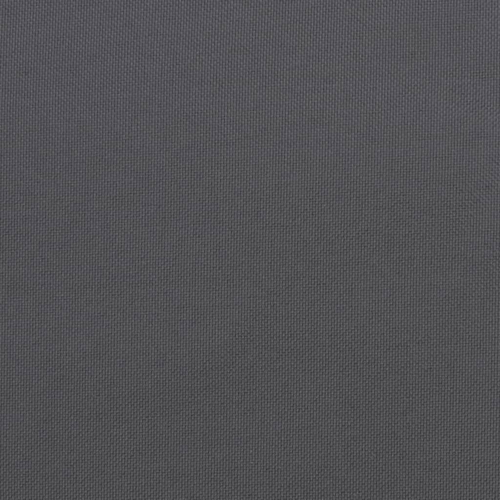 Tuinbankkussens 2 St 120X50X7 Cm Oxford Stof Antracietkleurig